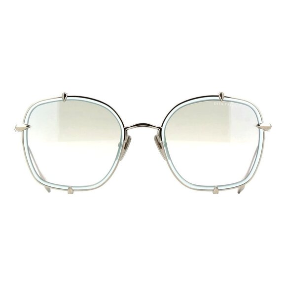 New DITA Talon Three Silver Square DTS 442 01 Sunglasses Women - Picture 2 of 4